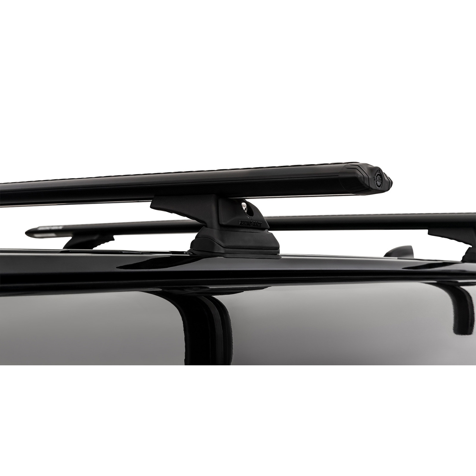 Kit 2 barres de toit noires RHINO-RACK Vortex RCL • JC-01933 