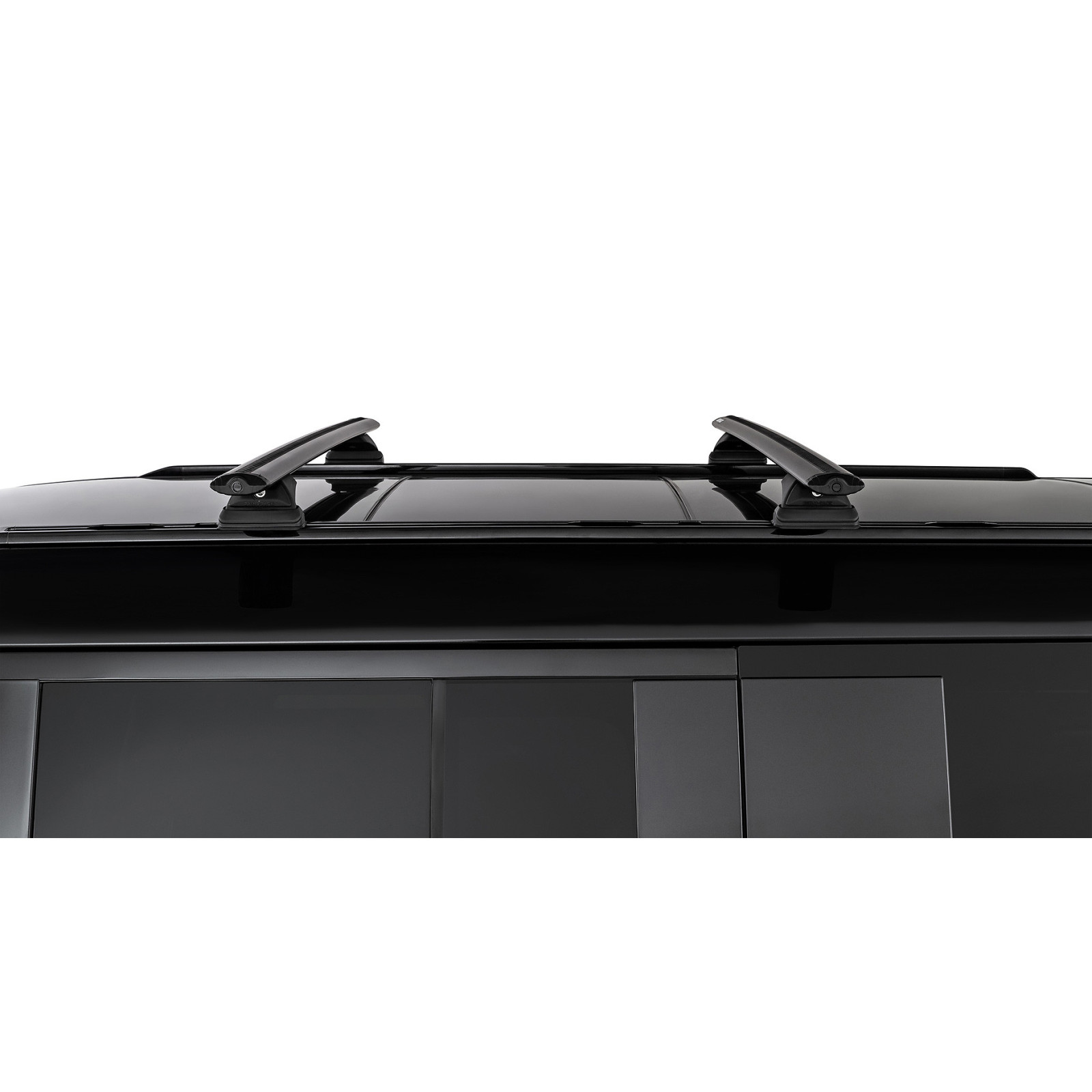 Kit 2 barres de toit noires RHINO-RACK Vortex RCL • JC-01933 