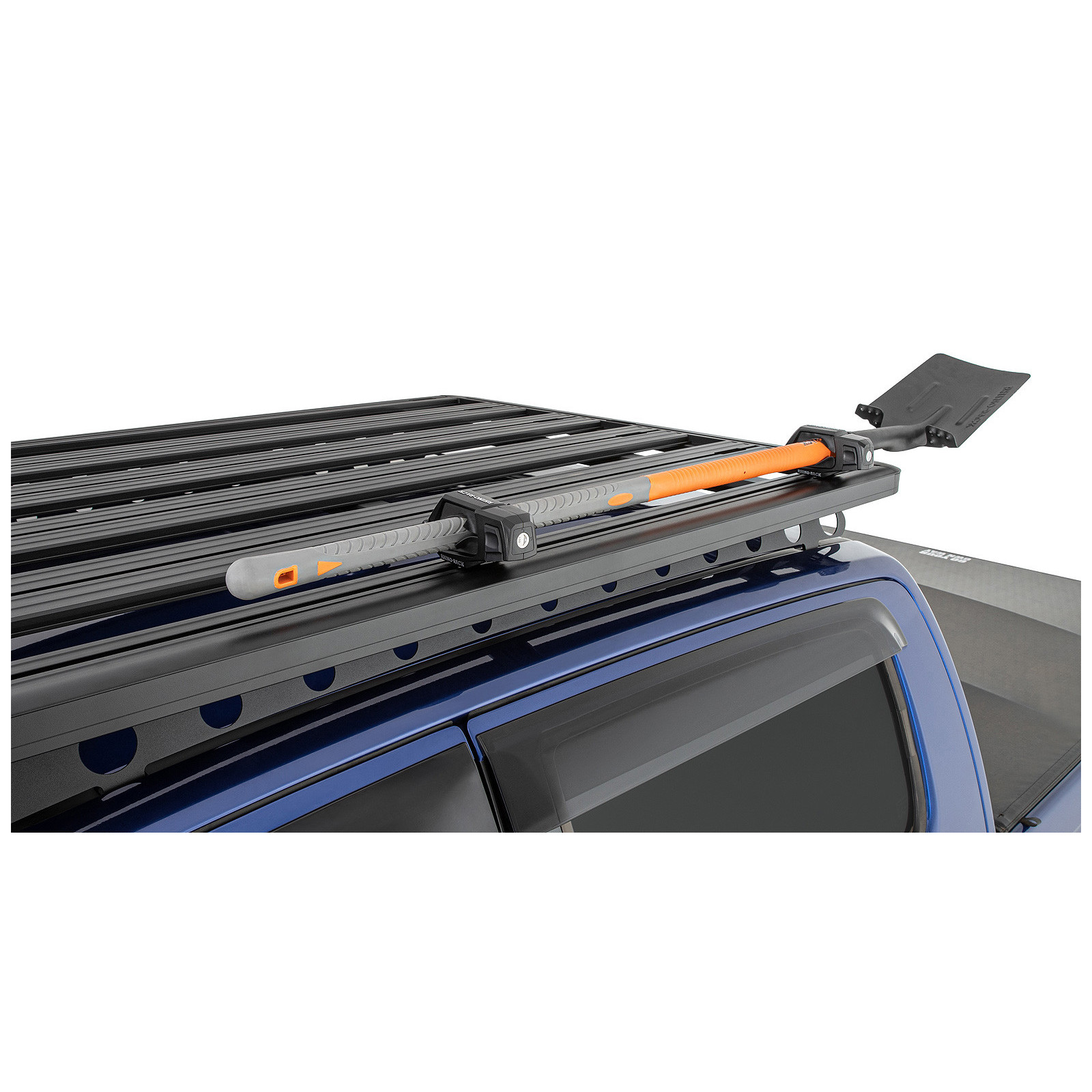 Supports de montage STOW iT Utility Holder Regular (x2) RHINO-RACK pour pelle, hache, canne à pêche ... 