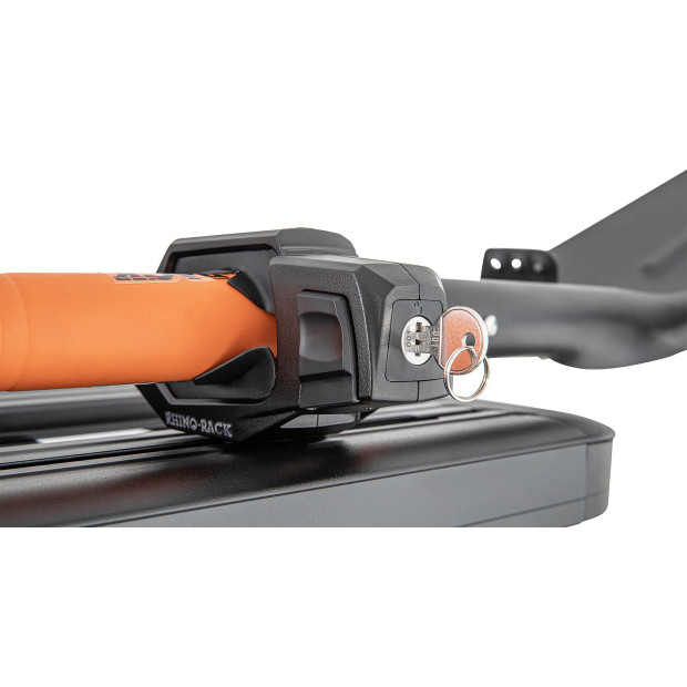 Supports de montage STOW iT Utility Holder Regular (x2) RHINO-RACK pour pelle, hache, canne à pêche ... 