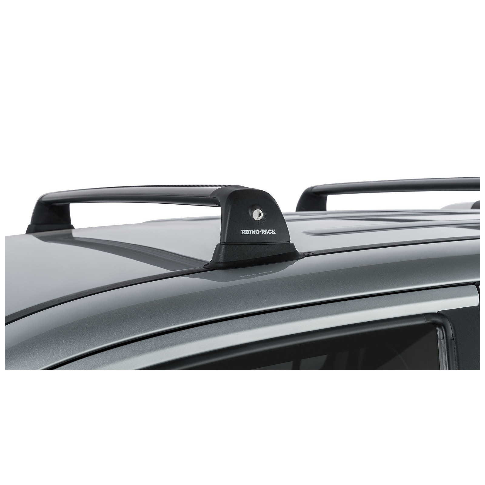 Kit 2 barres de toit noires RHINO-RACK Vortex RVP • RVP24 