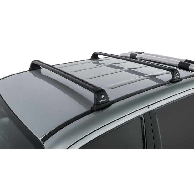 Kit 2 barres de toit noires RHINO-RACK Vortex RVP • RVP24 