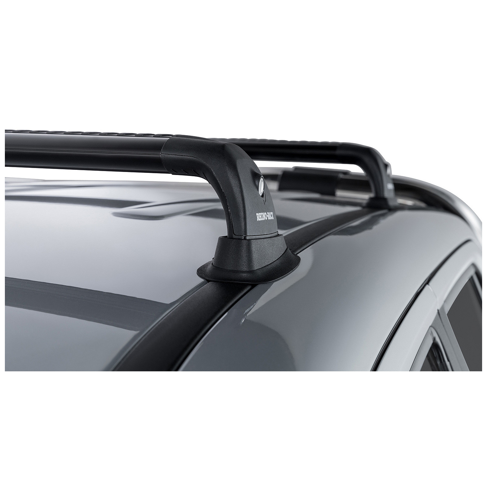 Kit 2 barres de toit noires RHINO-RACK Vortex RVP • RVP24 