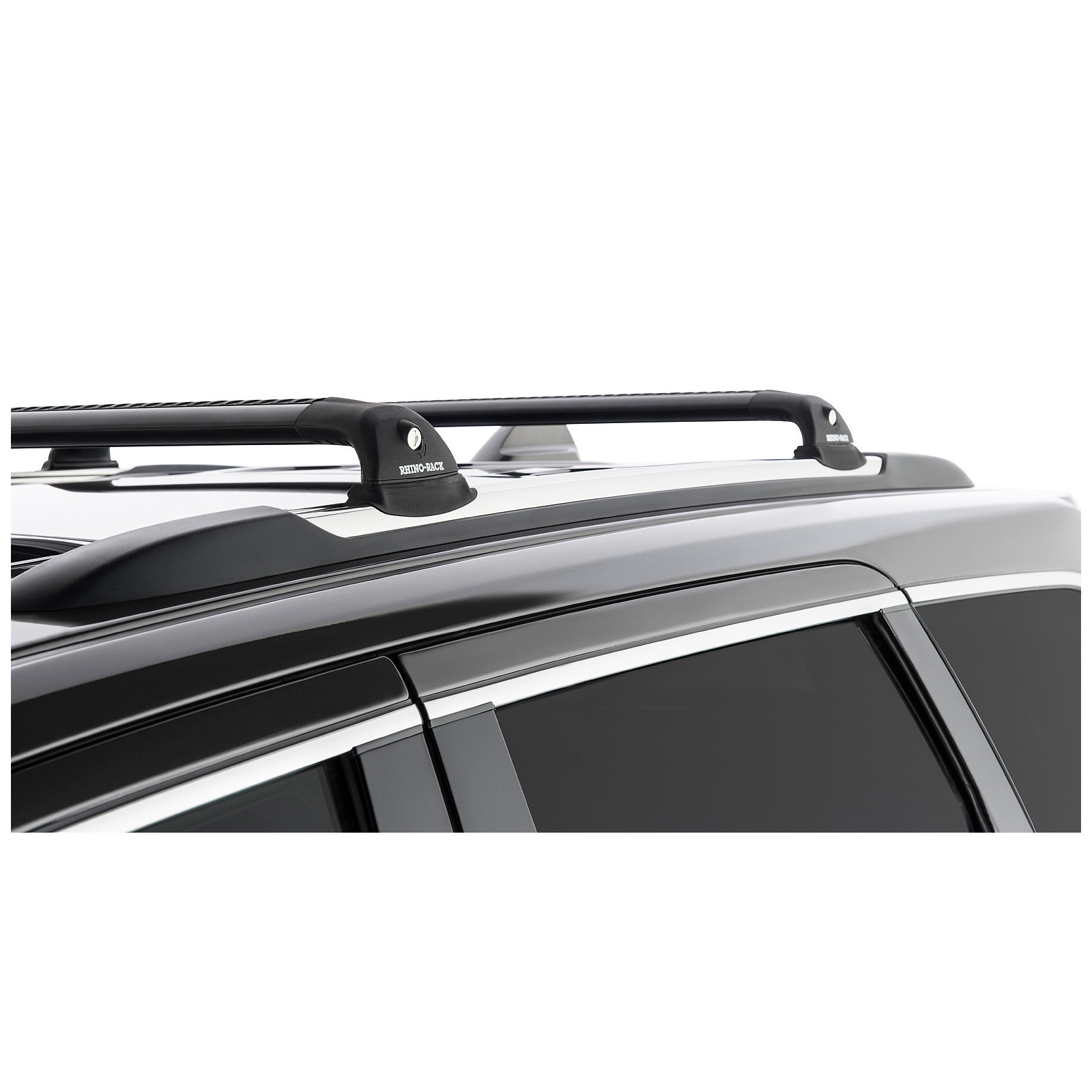 Kit 2 barres de toit noires RHINO-RACK Vortex RVP • RVP27 