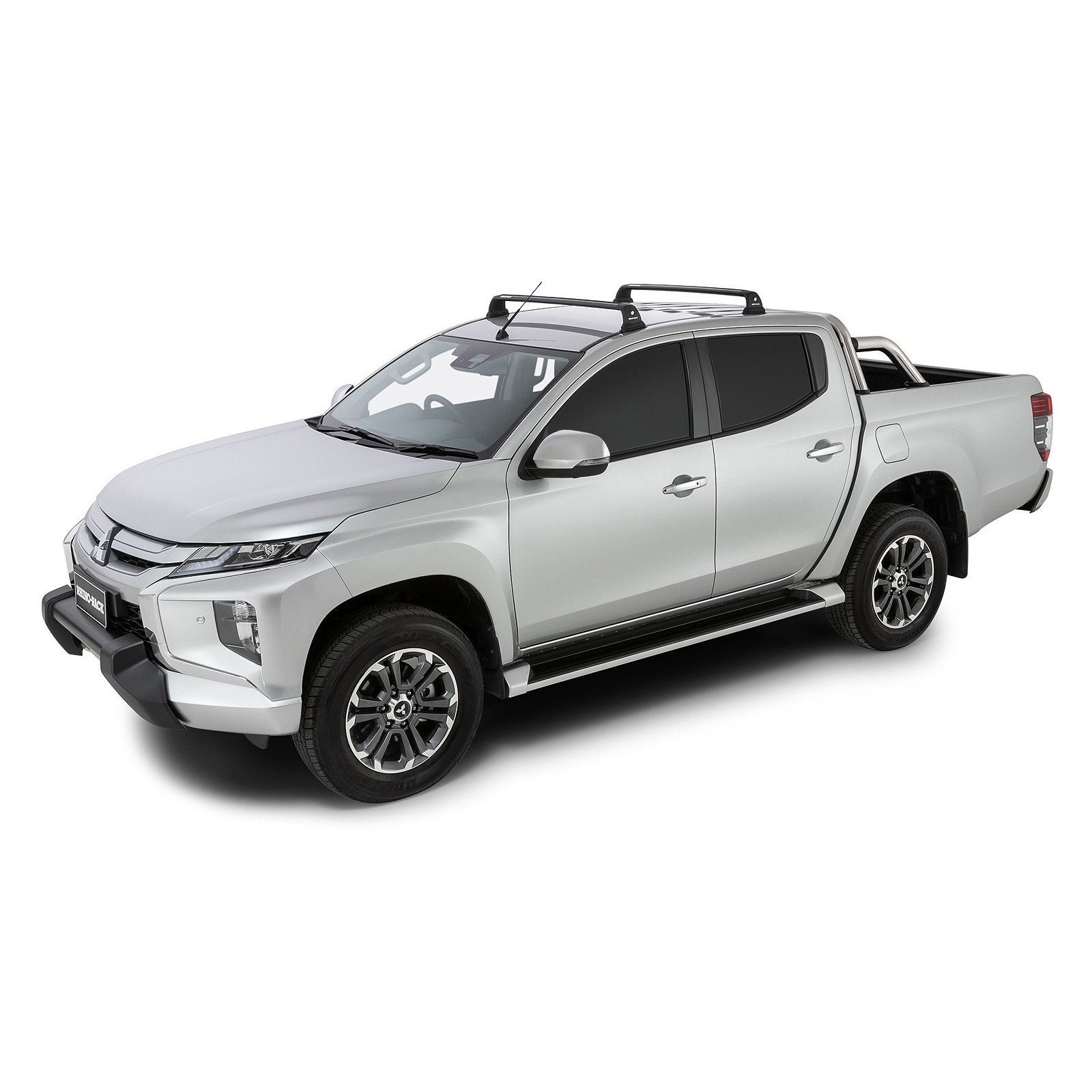 Kit 2 barres de toit noires RHINO-RACK Vortex RVP • RVP50 