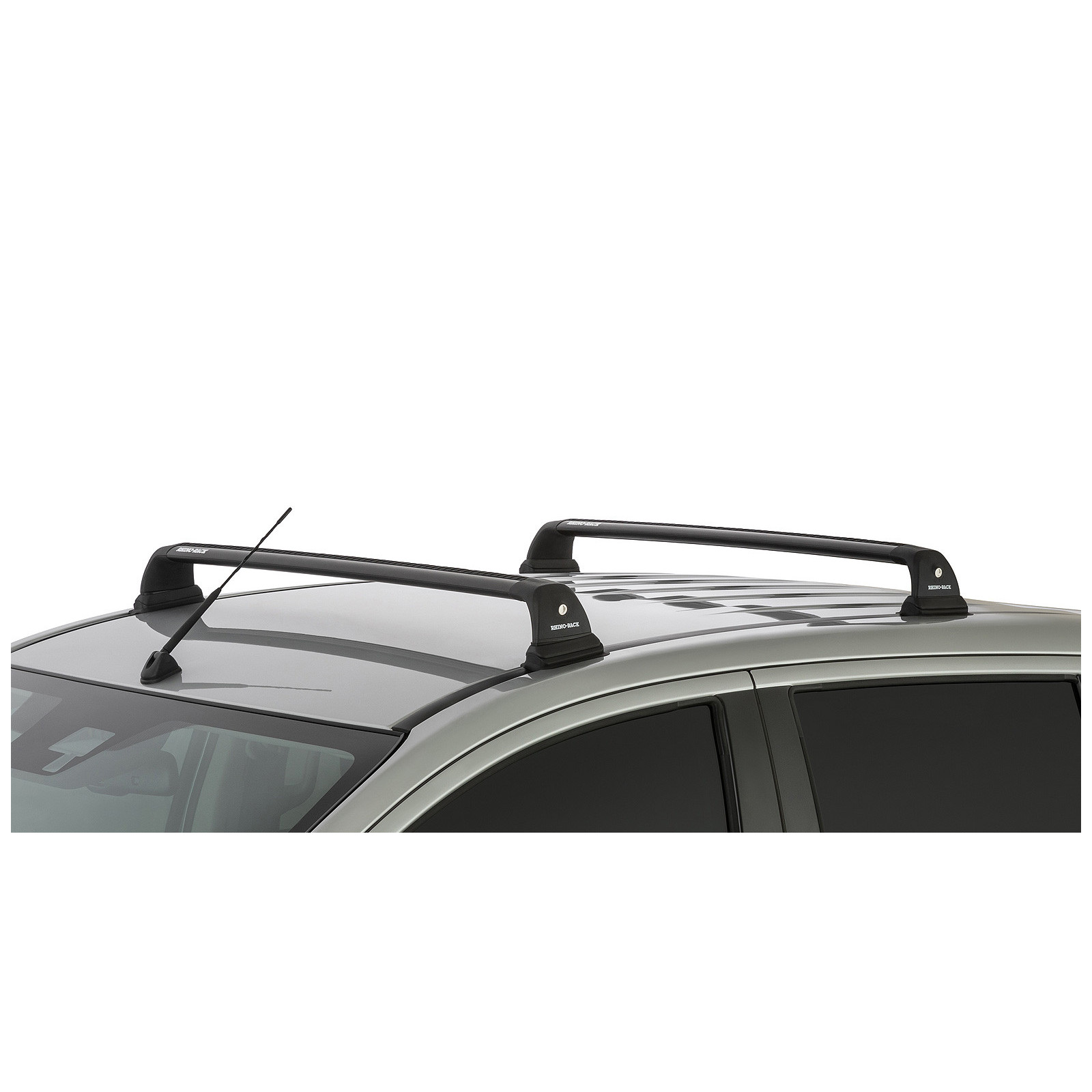 Kit 2 barres de toit noires RHINO-RACK Vortex RVP • RVP50 
