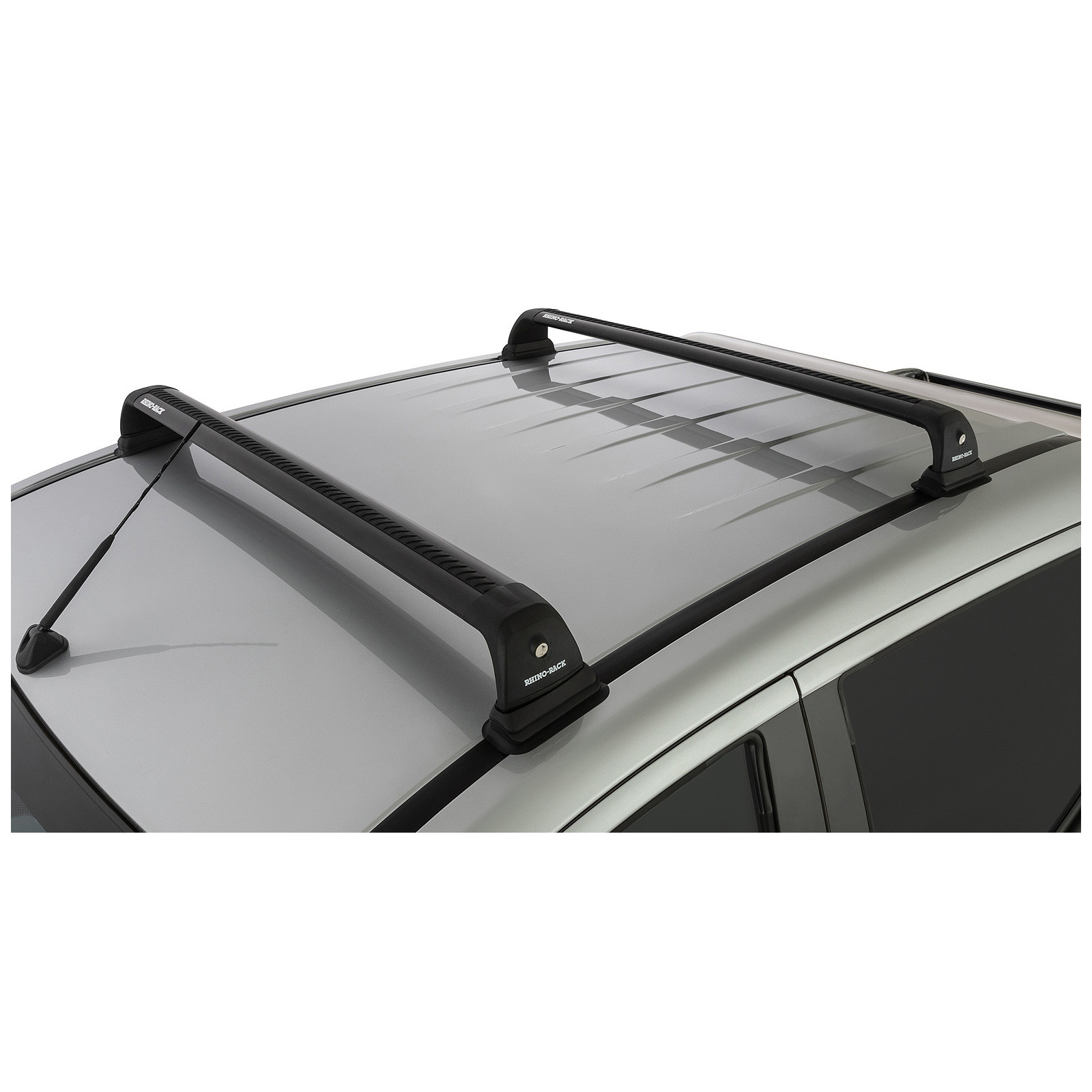 Kit 2 barres de toit noires RHINO-RACK Vortex RVP • RVP50 