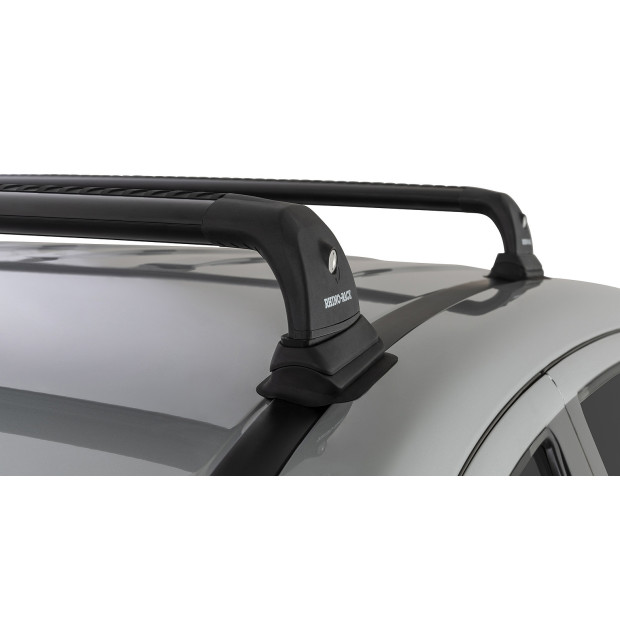 Kit 2 barres de toit noires RHINO-RACK Vortex RVP • RVP50 