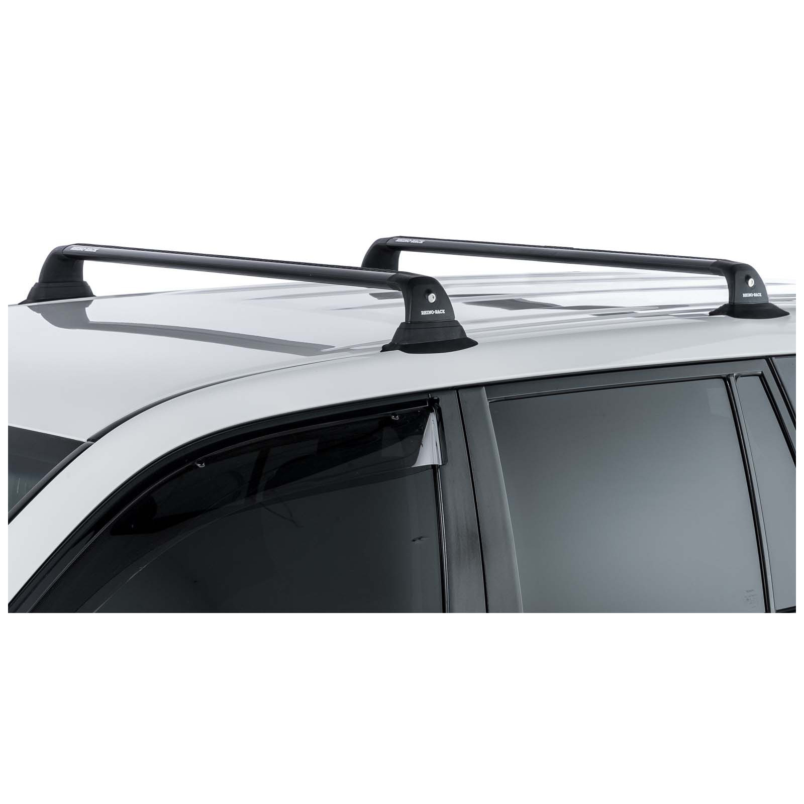 Kit 2 barres de toit noires RHINO-RACK Vortex RVP • RVP66 