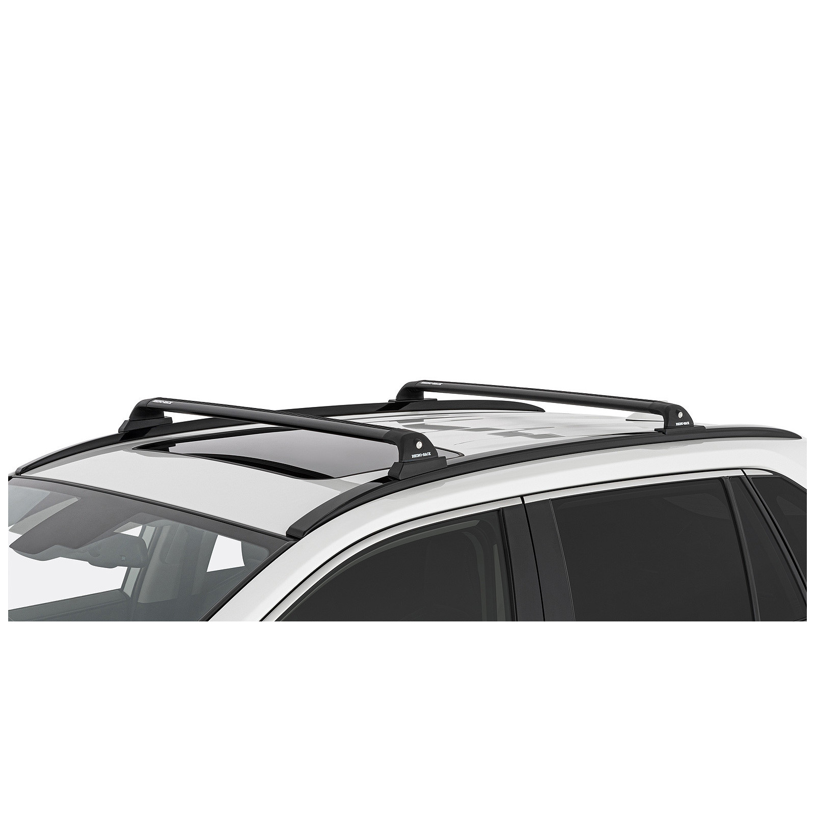 Kit 2 barres de toit noires RHINO-RACK Vortex RVP • RVP81 