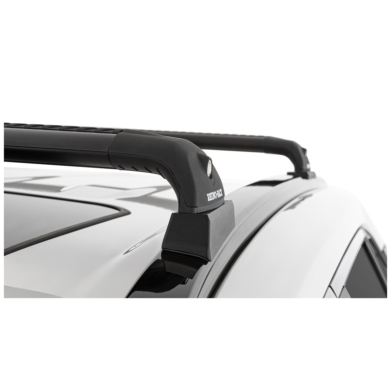 Kit 2 barres de toit noires RHINO-RACK Vortex RVP • RVP81 