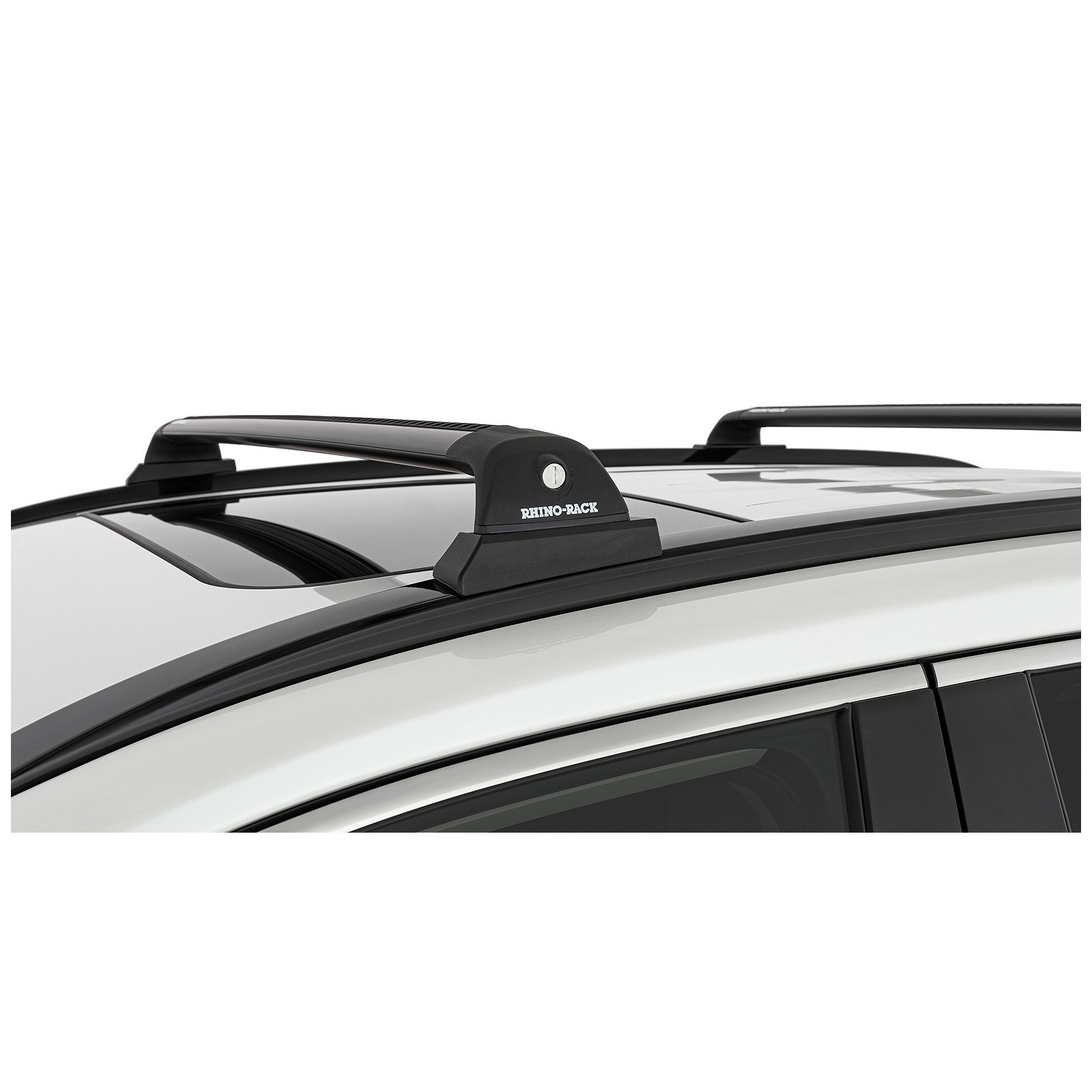 Kit 2 barres de toit noires RHINO-RACK Vortex RVP • RVP81 