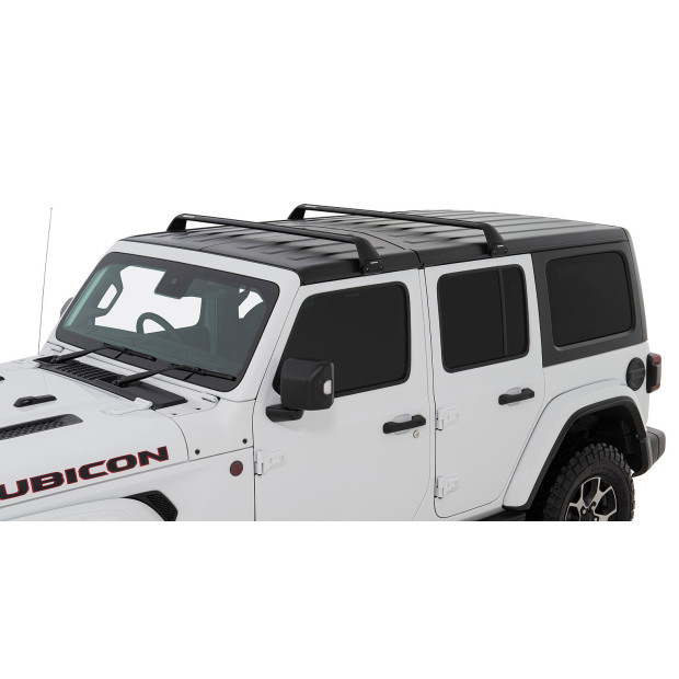 Kit 2 barres de toit noires RHINO-RACK Vortex RX • SG59 