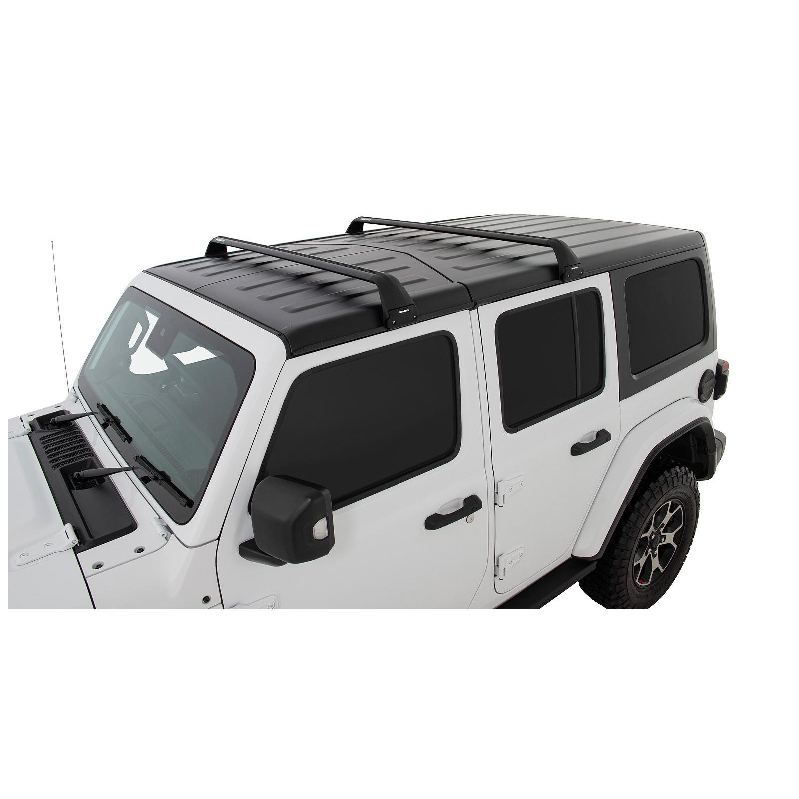 Kit 2 barres de toit noires RHINO-RACK Vortex RX • SG59 