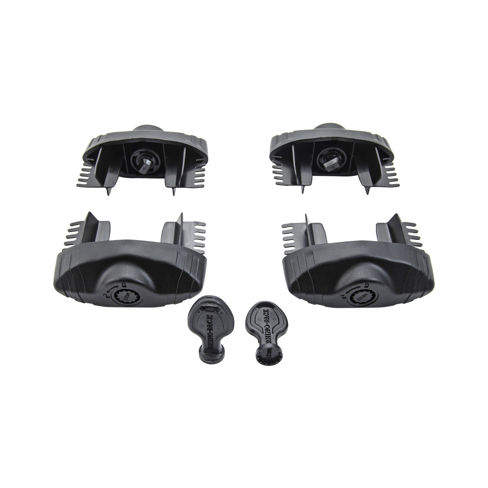 Vortex Secure Core Locking End Caps (4) Rhino Rack 