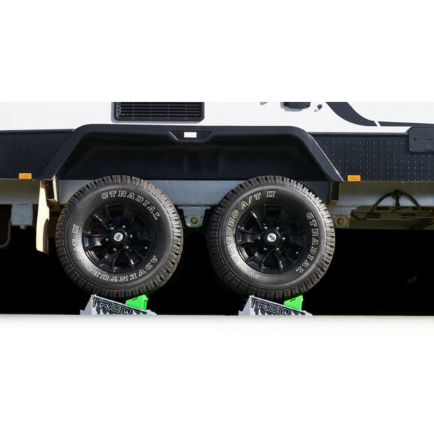 Rampes de mise à niveau Tred GT Levelling avec cales d'appui au sol pieds de cellule 