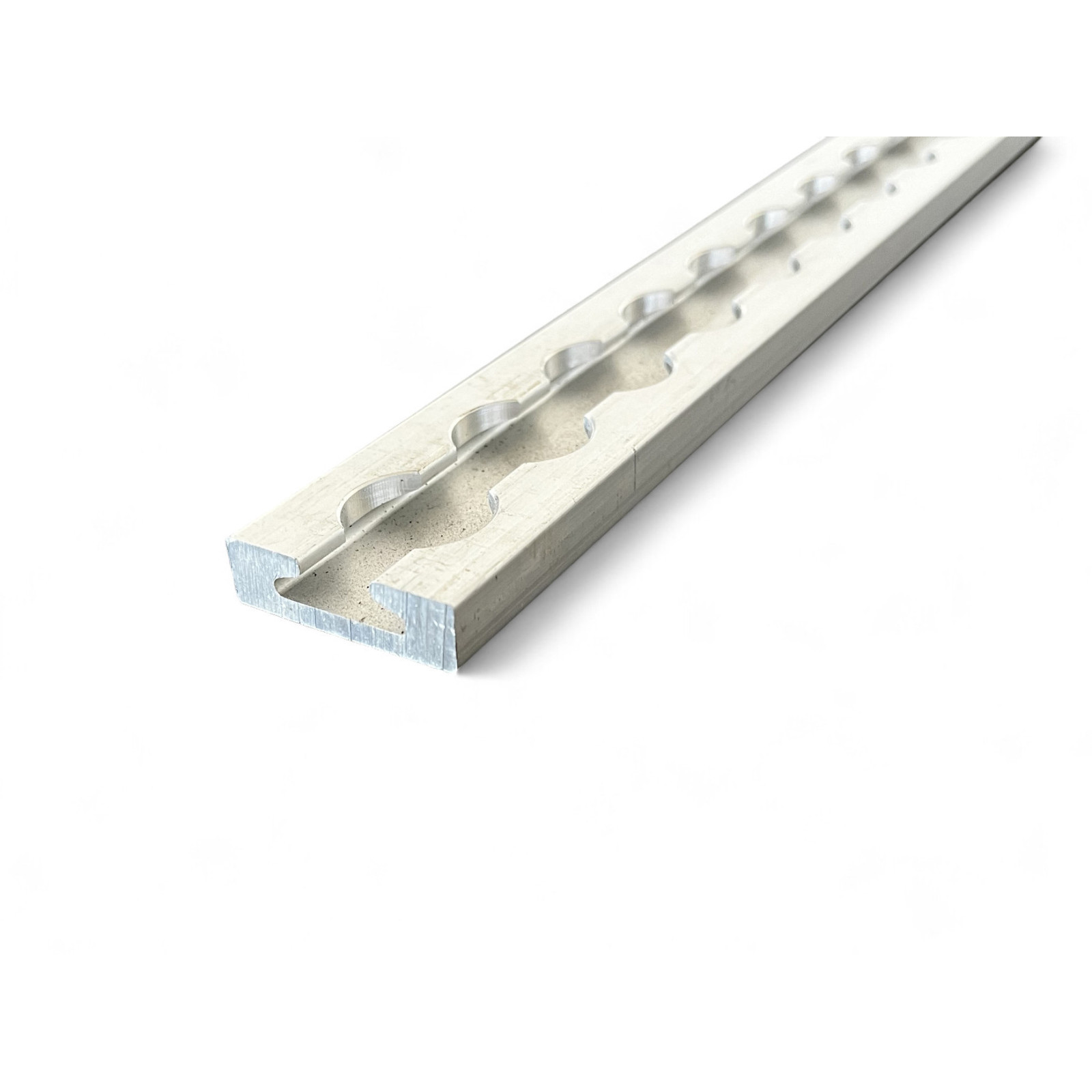 Rail arrimage Aero encastrable aluminium anodise 1000mm 