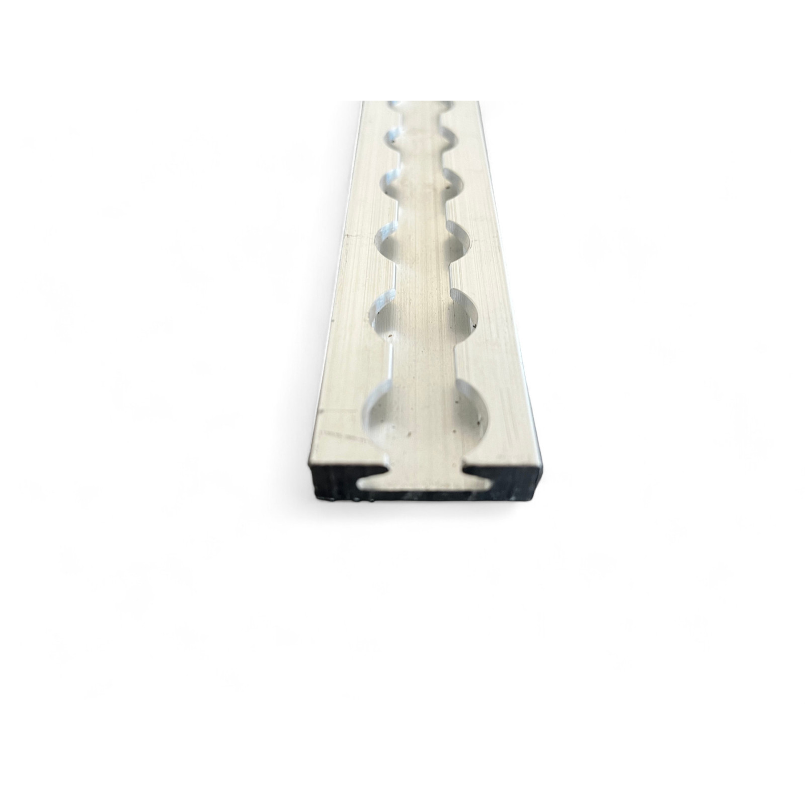 Rail arrimage Aero encastrable aluminium anodise 2000mm 