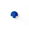 Embout plastique bleu pour rail Aero semi circulaire 