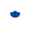 Embout plastique bleu pour rail Aero semi circulaire 
