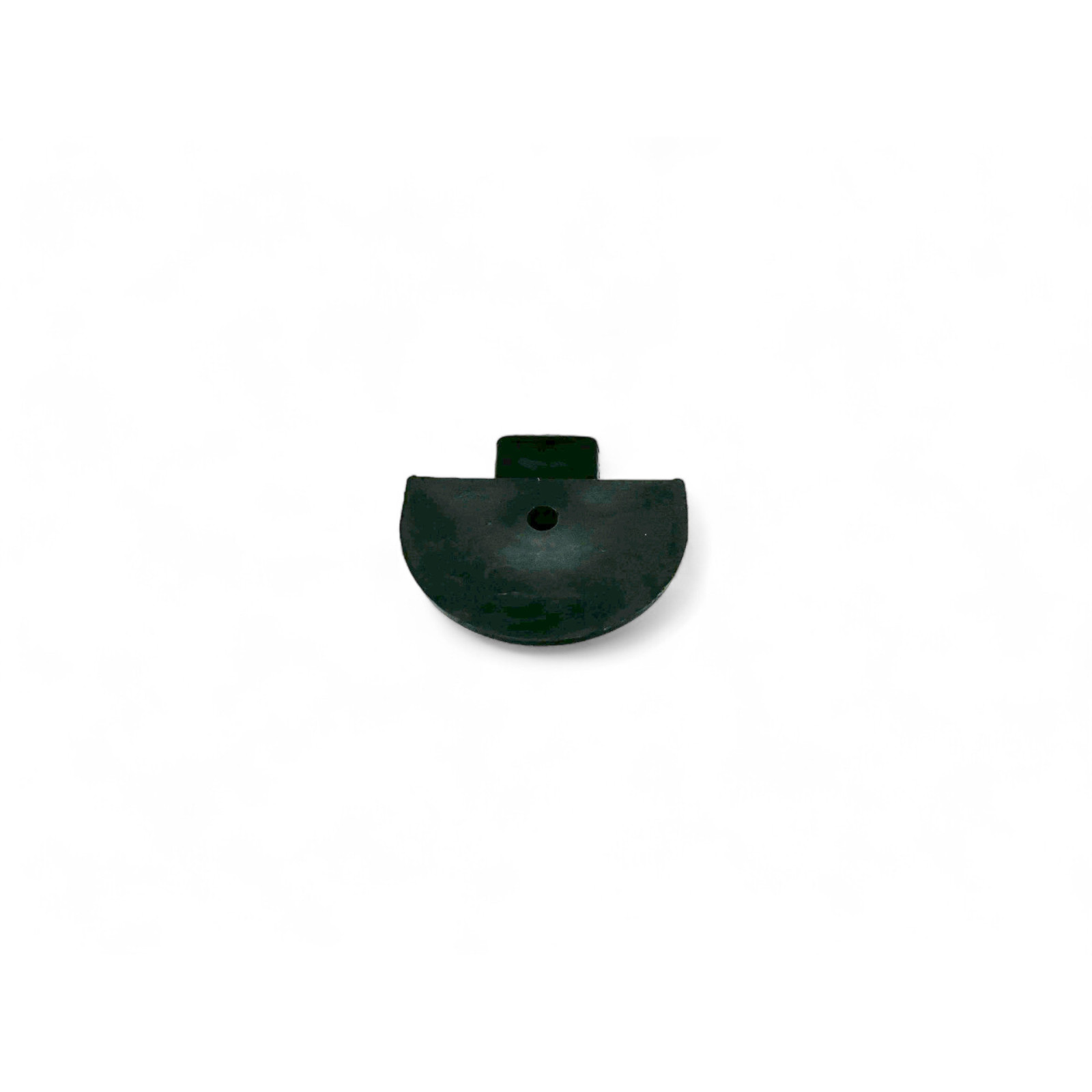 Embout plastique noir pour rail Aero semi circulaire 