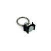 Pion simple arrimage Aero noir avec anneau 1500Kg 