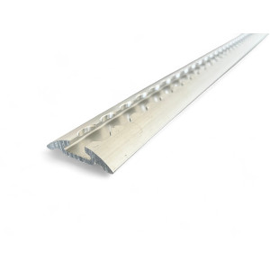 Rail arrimage Aero semi circulaire aluminium anodise 1000mm 