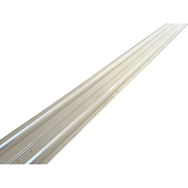 Rail arrimage Aero semi circulaire aluminium anodise 1000mm 