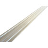 Rail arrimage Aero semi circulaire aluminium anodise 1000mm 