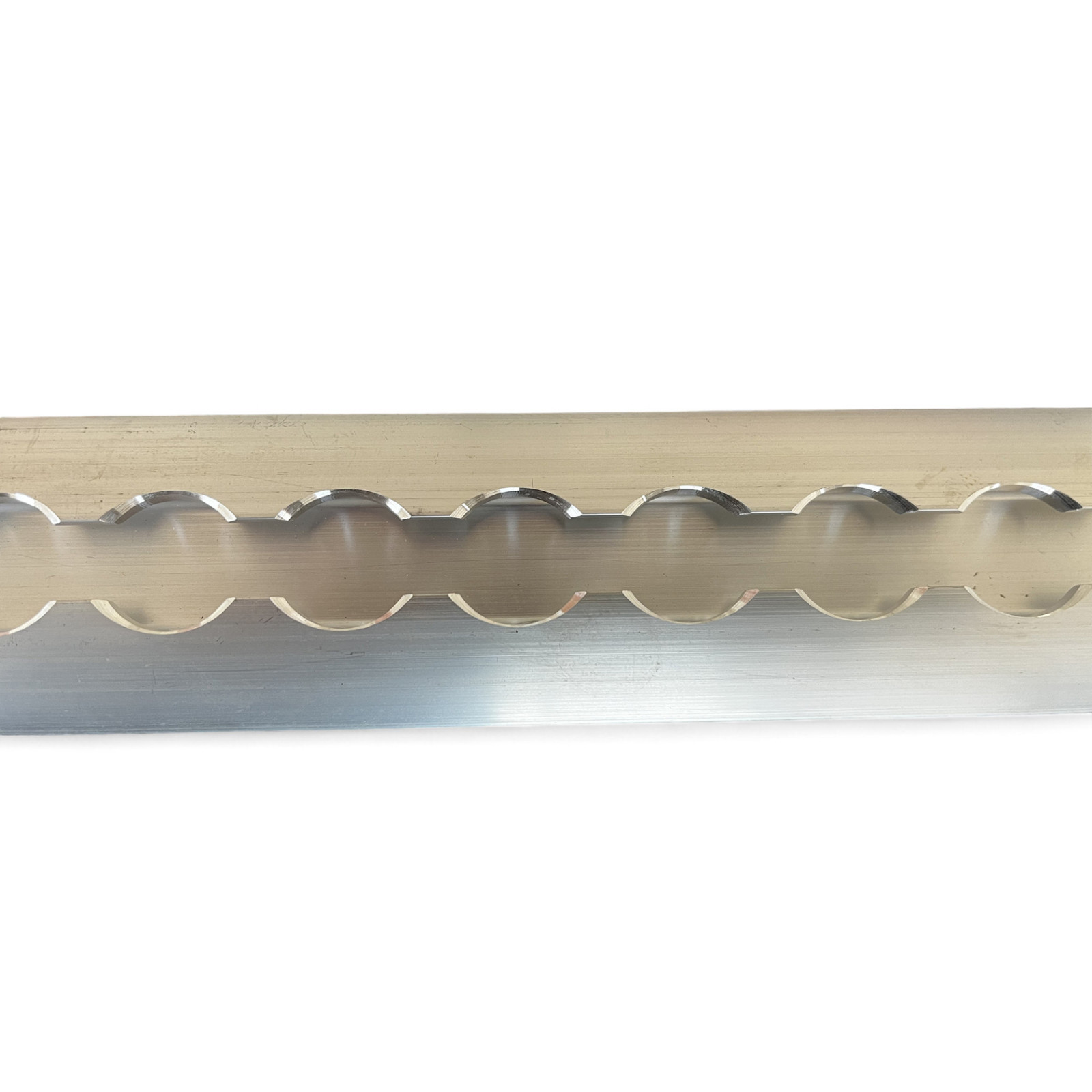 Rail arrimage Aero semi circulaire aluminium anodise 1000mm 