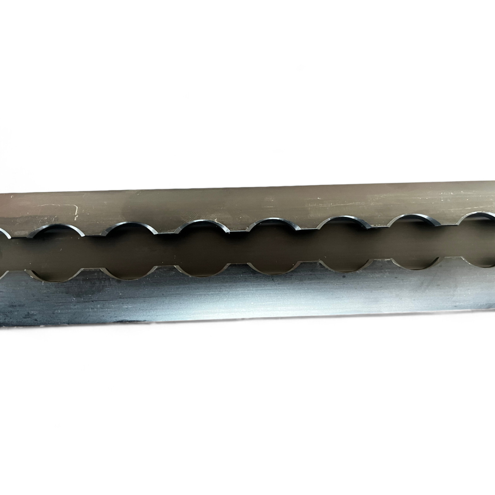 Rail arrimage Aero semi circulaire aluminium anodise noir 1000mm 