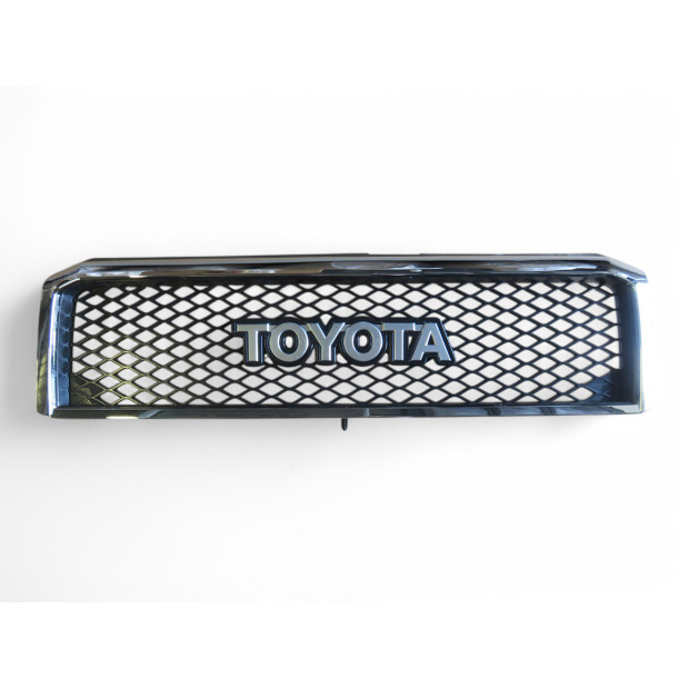 Calandre chromée lettrage TOYOTA HZJ7 GRJ7 2007-2023 