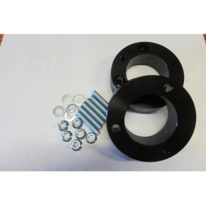 Paire de cales de ressort av 35mm (rehausse +5cm) Navara D40 D23 NP300 