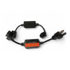Faisceau résistance canbus anti-scintillement pour optiques leds sur Jeep Wrangler - la paire 
