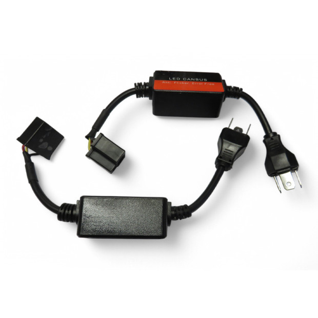 Faisceau résistance canbus anti-scintillement pour optiques leds sur Jeep Wrangler - la paire 