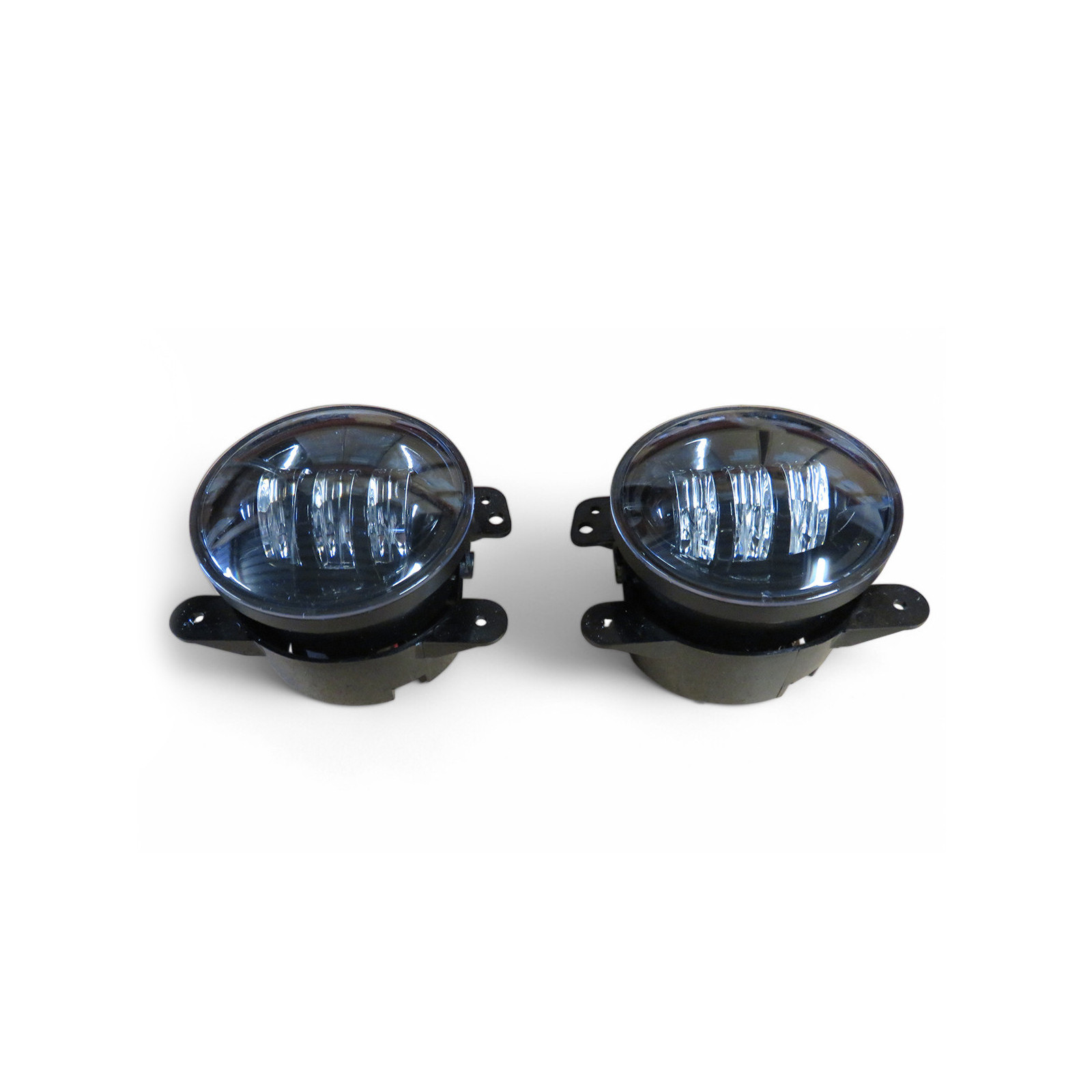 Feux antibrouillard leds avec feu de jour pour Jeep Wrangler JK - la paire 