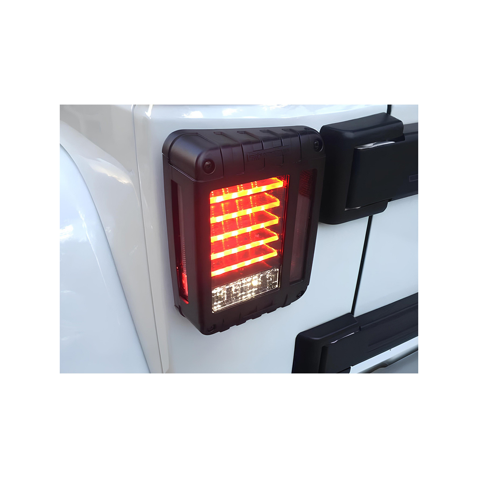 Feux arrière à leds version europe pour Jeep Wrangler JK - la paire 