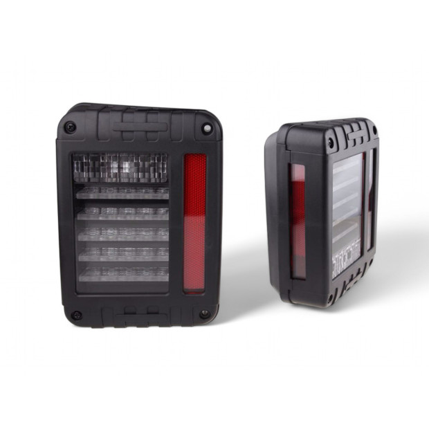 Feux arrière à leds version europe pour Jeep Wrangler JK - la paire 