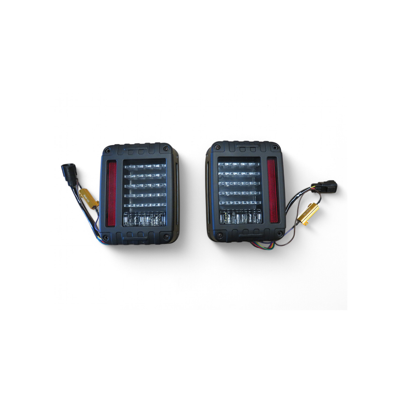 Feux arrière à leds version europe pour Jeep Wrangler JK - la paire 