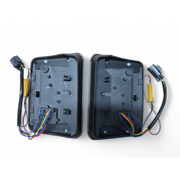 Feux arrière à leds version europe pour Jeep Wrangler JK - la paire 