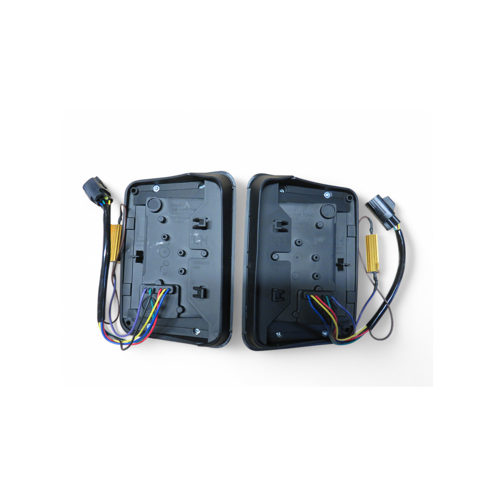 Feux arrière à leds version europe pour Jeep Wrangler JK - la paire 