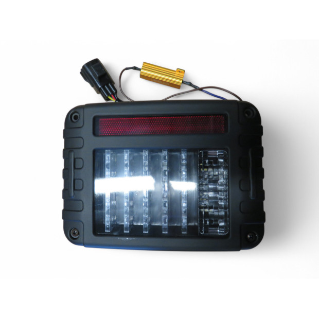 Feux arrière à leds version europe pour Jeep Wrangler JK - la paire 