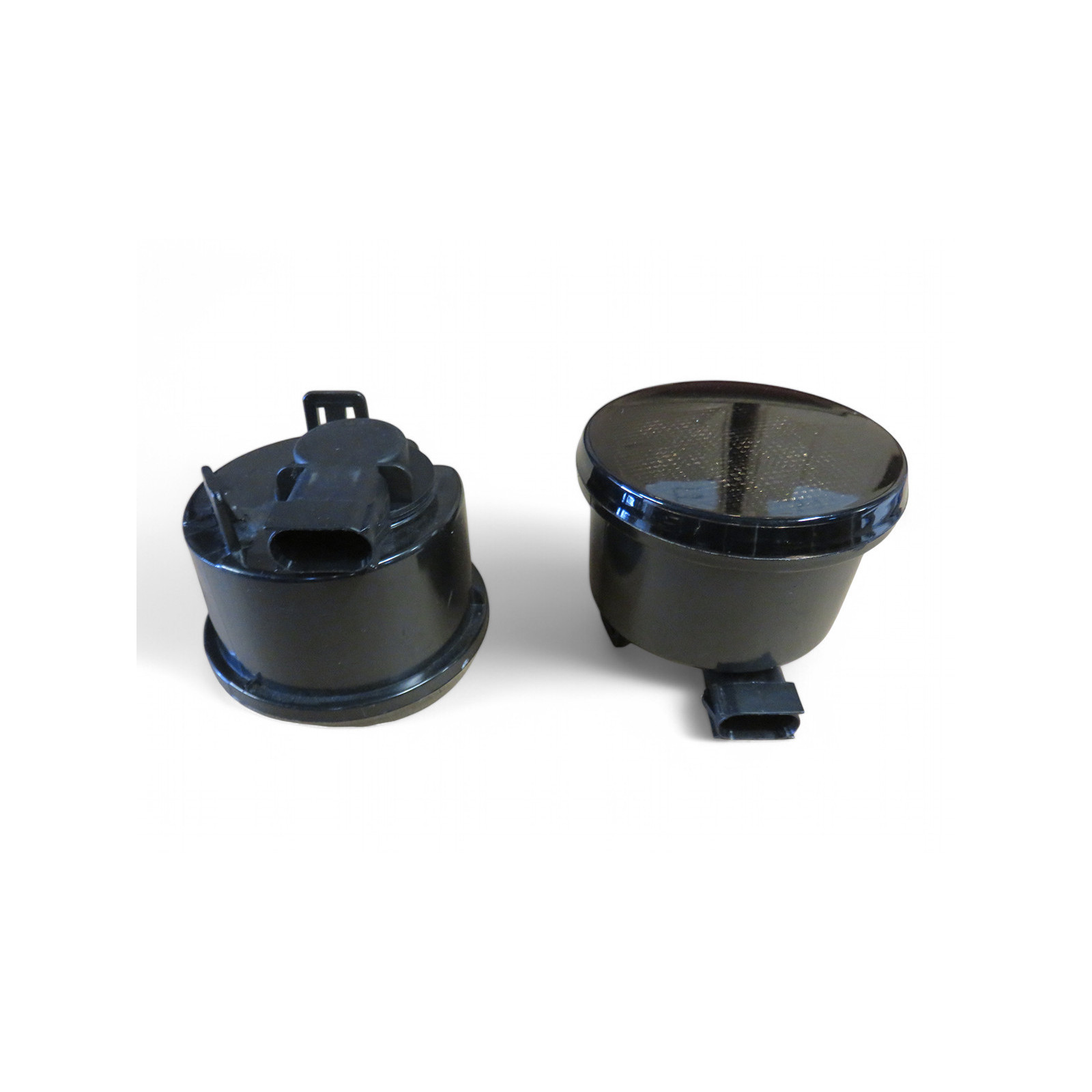 Feux clignotants fumés leds de calandre pour Jeep Wrangler JK - la paire 