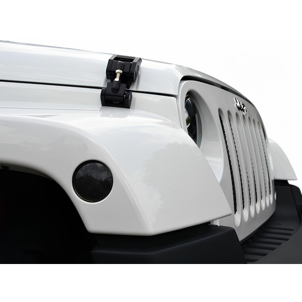 Feux répétiteurs clignotants fumés leds pour Jeep Wrangler JK - la paire 
