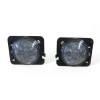 Feux répétiteurs clignotants fumés leds pour Jeep Wrangler JK - la paire 
