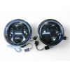 Optique leds rond Ø7 pouces fond noir - Jeep Nissan Land Rover Toyota phares ronds 