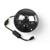 Optique leds rond Ø7 pouces fond noir - Jeep Nissan Land Rover Toyota phares ronds 