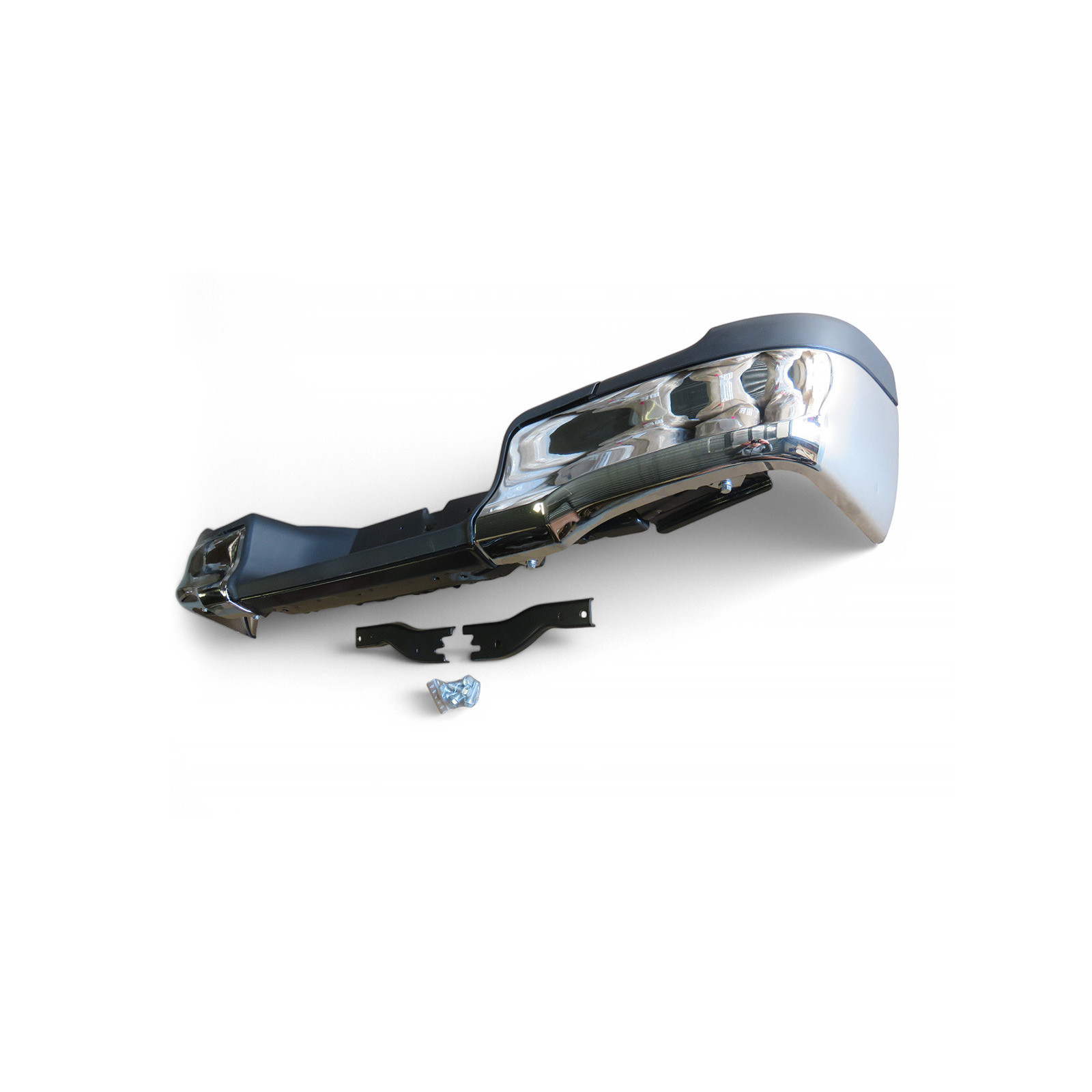 Pare chocs arrière chromé complet adaptable pour Hilux Revo 