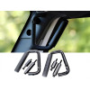 Poignée de maintien sur montant de pare brise pour Jeep Wrangler JK - la paire 