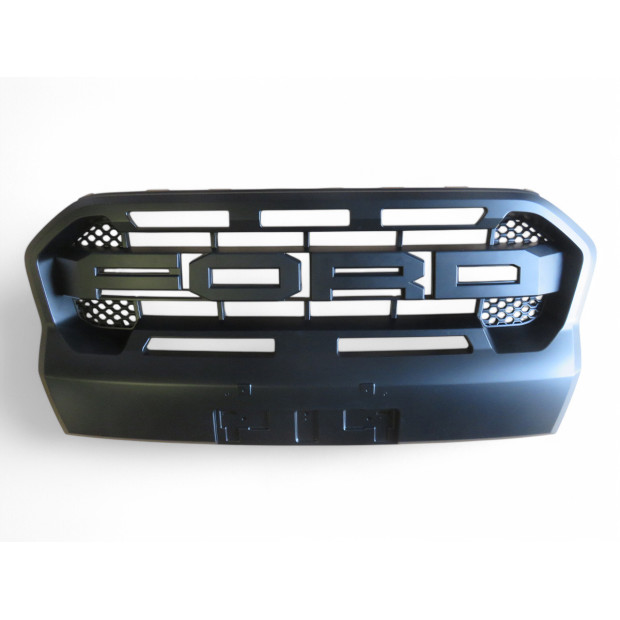 Calandre complète noire Raptor Ford Ranger Wildtrak T8 2019-2023 